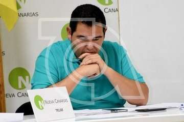 Asamblea de Nueva Canarias de esta tarde en Telde (foto Antonio Alí)